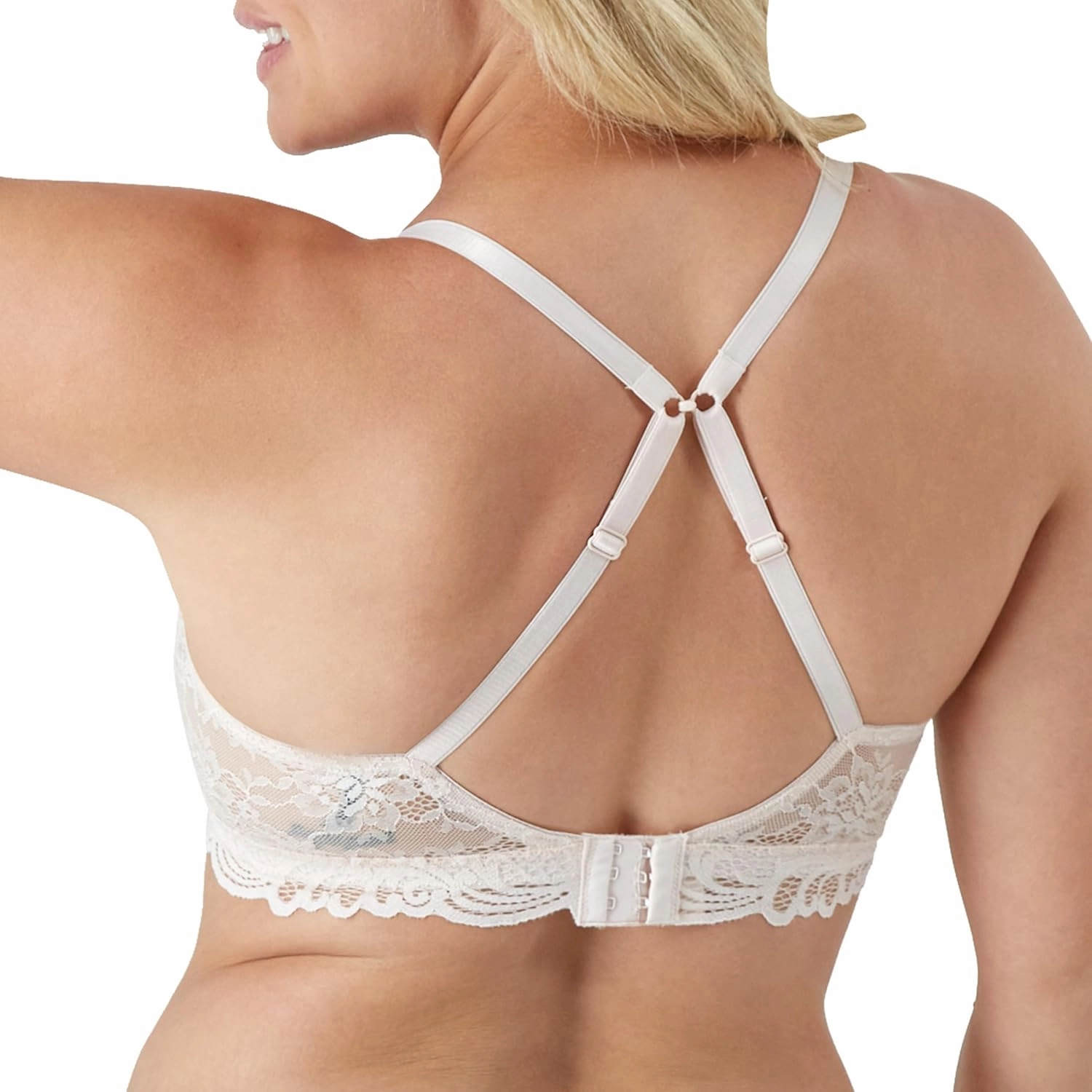 Bali Women's Lace Desire All Over Wire Free Bra