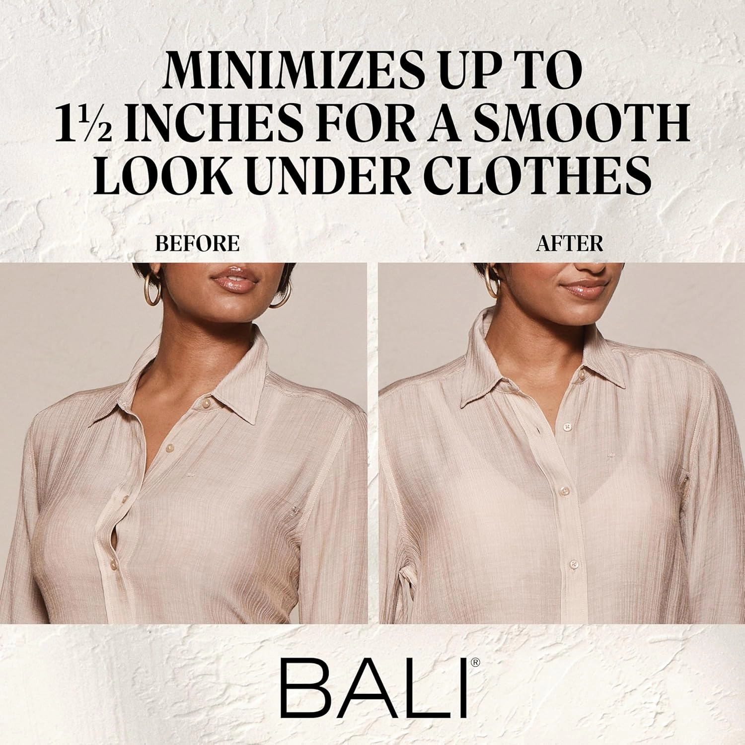 Bali Women's Lilyette Minimizer Underwire Lace Trim, Microfiber Full Coverage Bra