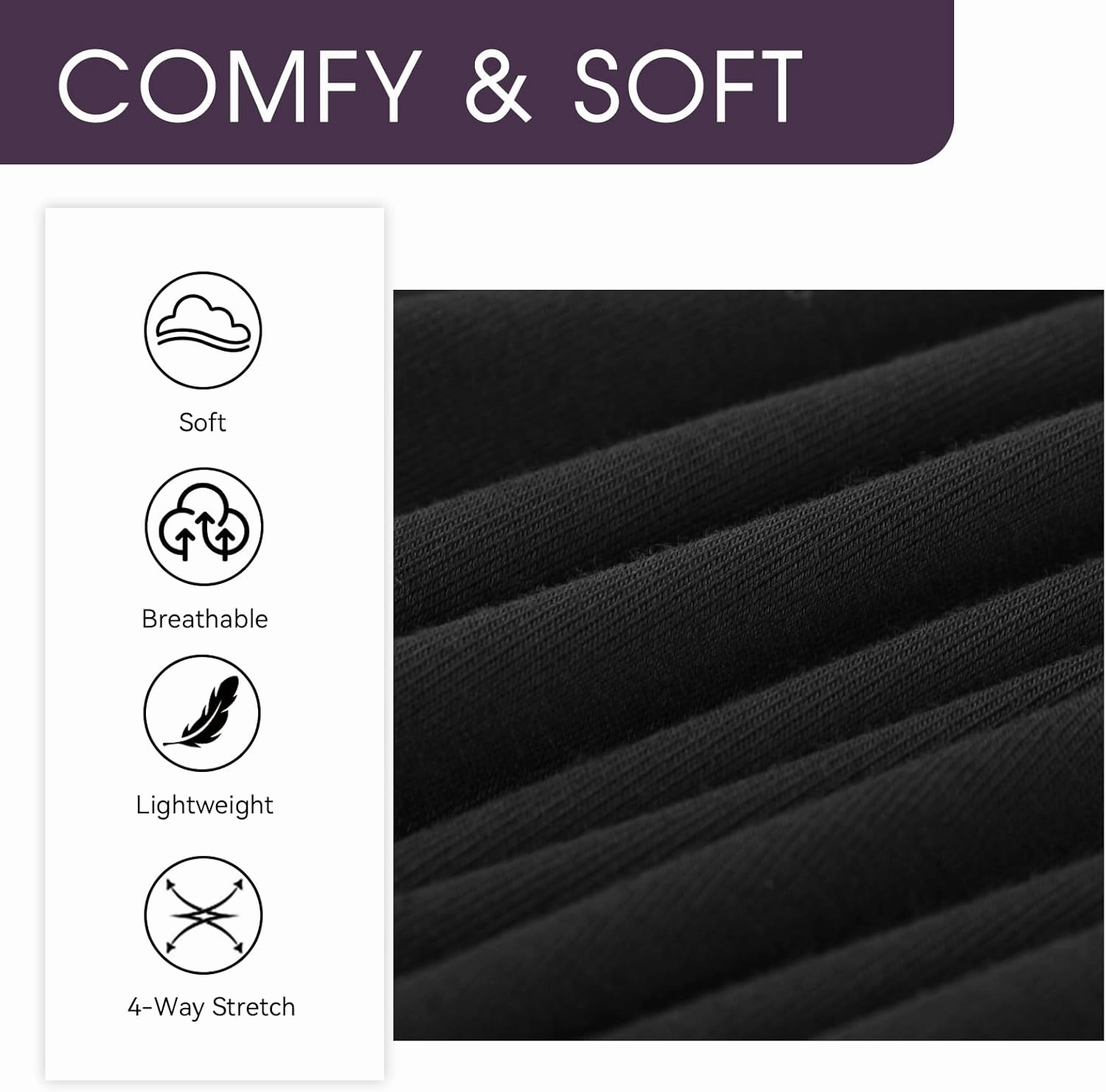 BAMBOO COOL Men's Boxers Short Boxer for Men Soft Comfortable Casual Breathable Underwear (3 Pack or 5 Pack)