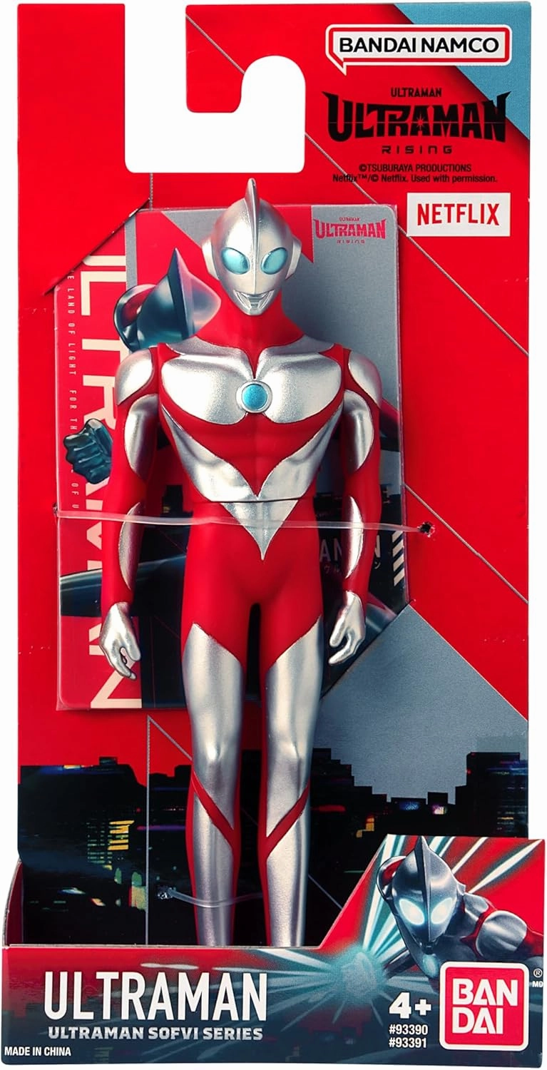 Bandai Namco Ultraman: Rising - Sofvi Heroes Series - 5" Ultraman Soft Vinyl Figure