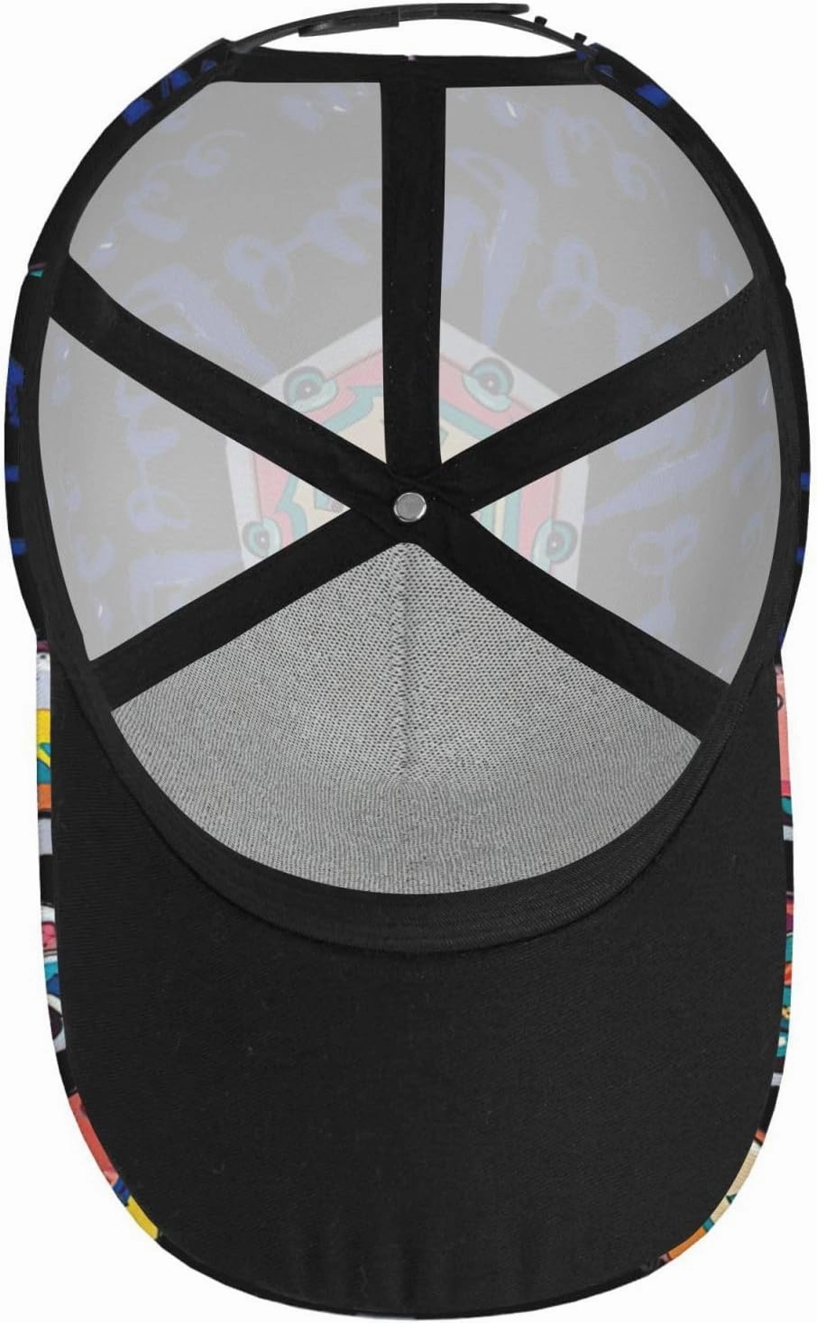 Baseball Cap,Zebra and Giraffe Print Dad Hat,Outdoor Hat,Adjustable Sports Cap, Perfect for Activities