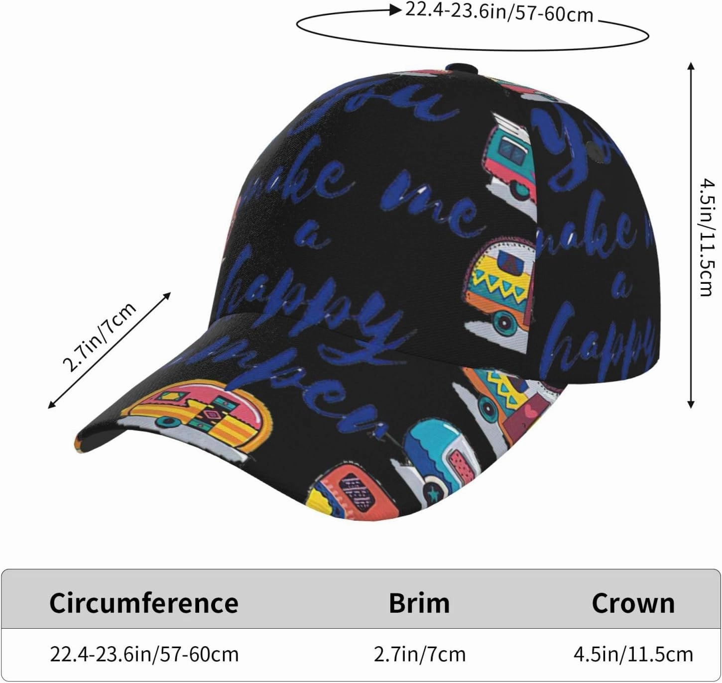 Baseball Cap,Zebra and Giraffe Print Dad Hat,Outdoor Hat,Adjustable Sports Cap, Perfect for Activities