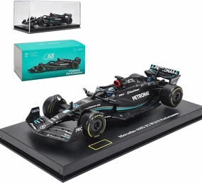 Bburago 2023 1:43 F1Mercedes W14#63 Alloy Racing Car for George Russell 1/43 F1 W14#63 Super Formula One Luxury Die Cast Adult Collection Model Gift