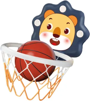 BESPORTBLE 1 Set Indoor Basketball Stand for Portable Basketball for Fun Educational Game Rack for Hand Eye Coordination Present for Day Birthdays