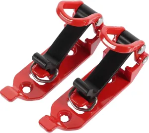 BESPORTBLE 2pcs Metal Roof Rack Shovel Mount Clamp Holder Durable Tool Fixation Bracket for Cars Car Roof Rack Accessories Strong and Versatile Mounting