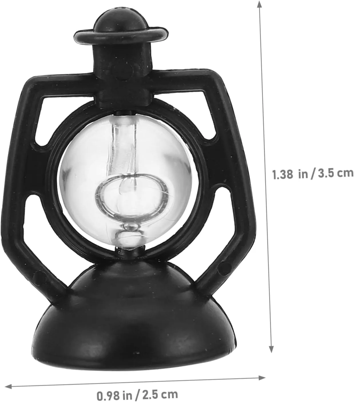 BESPORTBLE 3sets Doll House Miniatures DIY Lanterns Kerosene Lamps Retro Mini Lantern Models Photo Props 12pcs*3