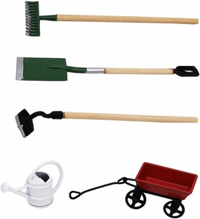 BESPORTBLE 4 Sets Scale Dollhouse Accessory Creative Micro Garden Decor for Lightweight Materials for DIY Lovers and Hands Fun