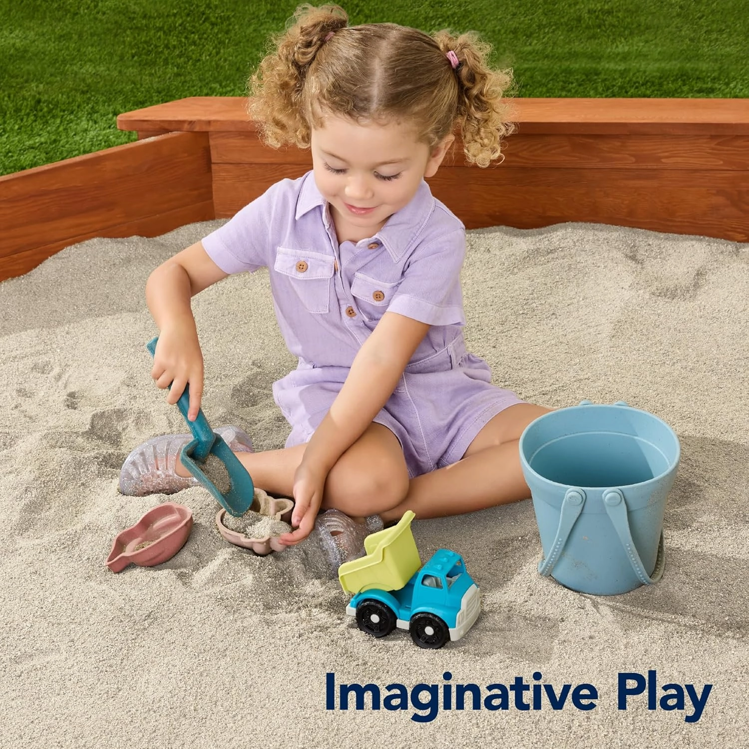 Best Choice Products Kid's Large Octagonal Wooden Outdoor Sandbox with Cover w/ 4 Reinforced Benches, 8 Seats, XL Sandpit, Bottom Liner - Brown