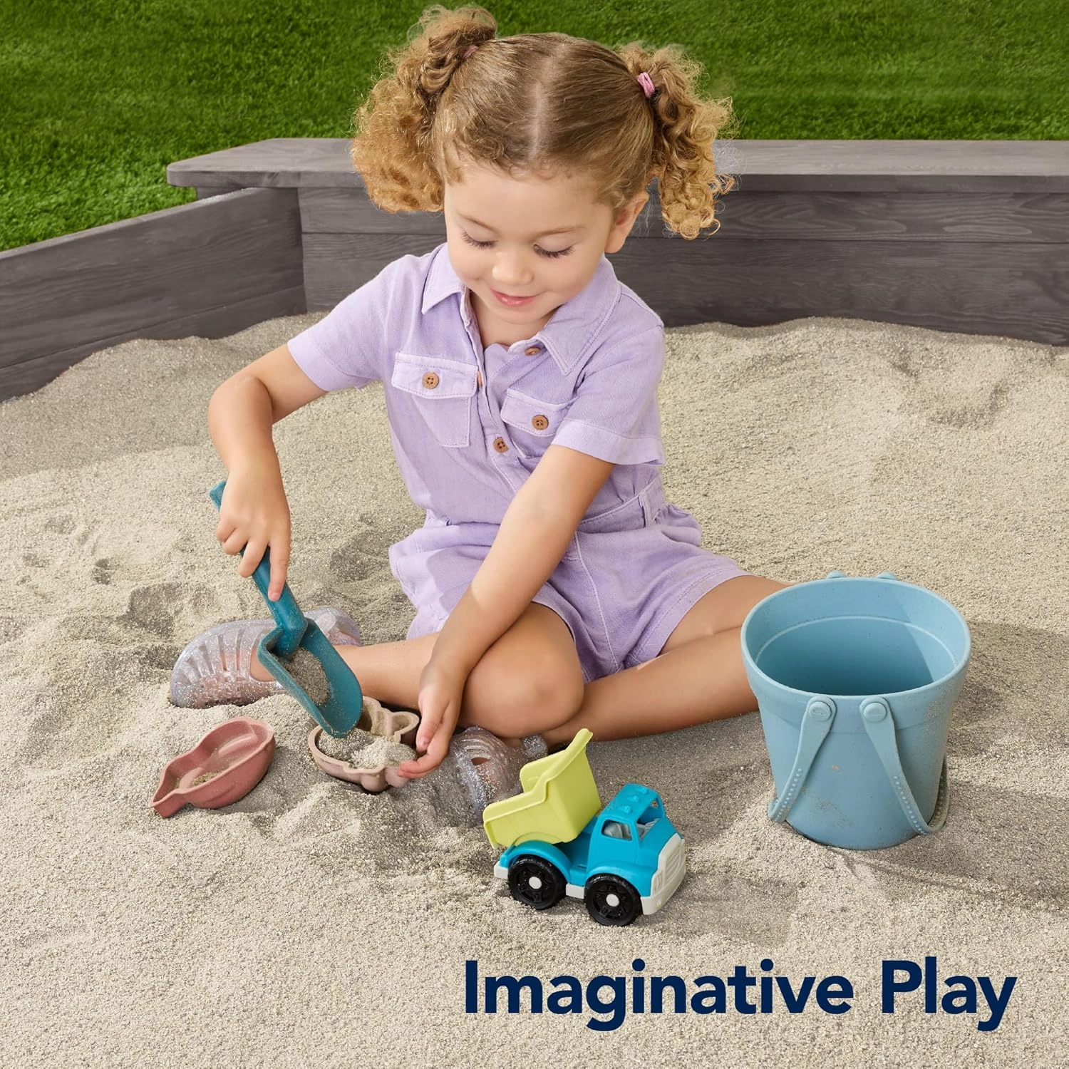Best Choice Products Kid's Large Octagonal Wooden Outdoor Sandbox with Cover w/ 4 Reinforced Benches, 8 Seats, XL Sandpit, Bottom Liner - Gray