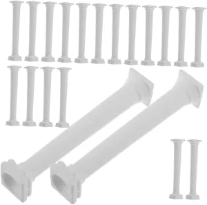 BESTonZON 20pcs Miniature Roman Pillars Realistic Columns for Home Decor Dollhouses and Micro Landscapes for Creative Projects and Unique Decorations