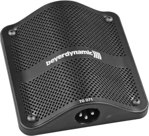 beyerdynamic TG D71C Condenser Boundary Microphone for Kick, Drums, cajons and Piano
