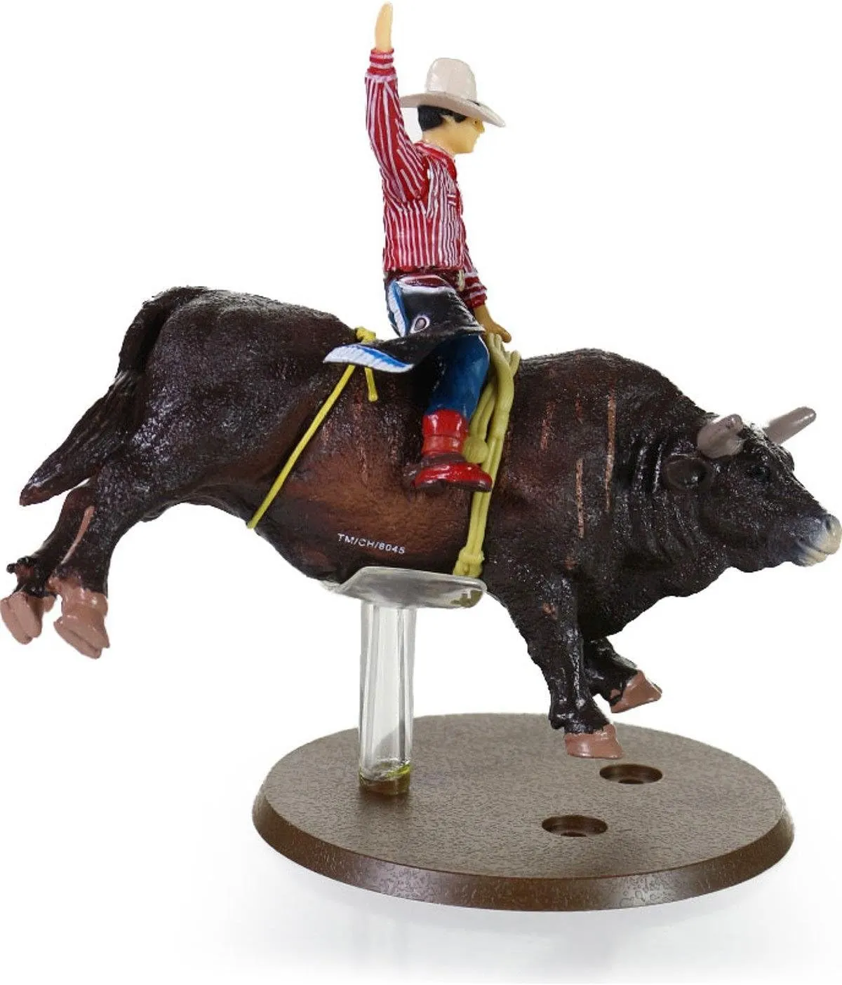 Big Country Toys Lane Frost & Red Rock - 1:20 Scale - Collectible - Rodeo Toys & Figurines