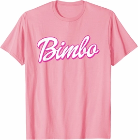Bimbo Aesthetic Pink Y2K Downtown Girl Coquette Aesthetic T-Shirt