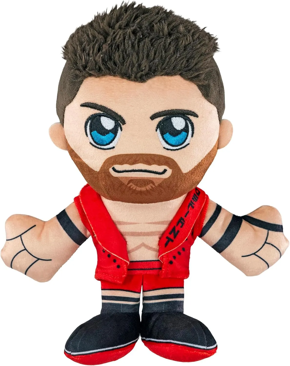 Bleacher Creatures WWE L.A. Knight 8" Kuricha Sitting Plush - Soft Chibi Inspired Toy