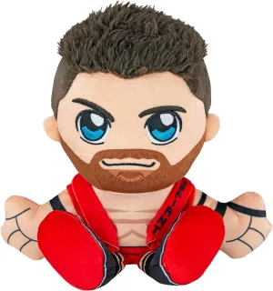 Bleacher Creatures WWE L.A. Knight 8" Kuricha Sitting Plush - Soft Chibi Inspired Toy