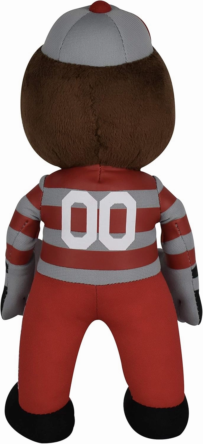 Bleacher Creatures Ohio State Buckeyes Brutus 10" Mascot Plush Figure - A Mascot For Play or Display