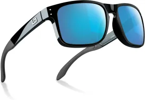 Bnus italy made classic sunglasses corning real glass lens w. polarized option