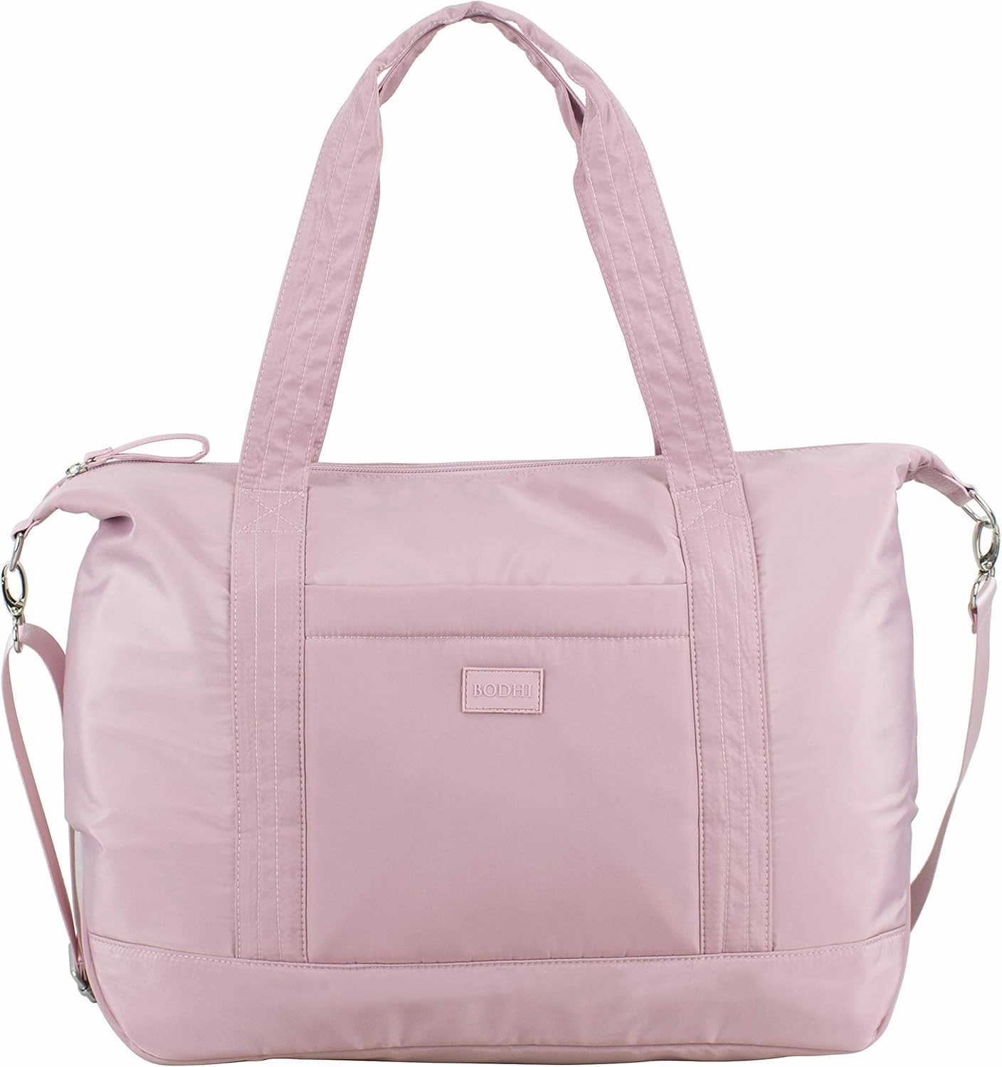 BODHI Metro Soft Puffy Shoulder Bag Travel Duffel Tote Carry on Luggage Sport Weekender Overnight Women For Spirit Airlines