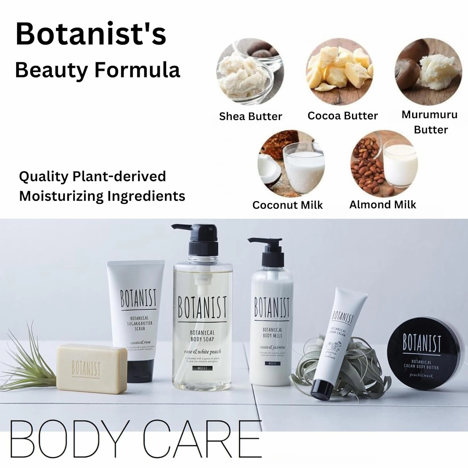 Body Wash & Shampoo Set, Cleansing Gel For Dry Skin, Scalp Clarifying Shampoo for Women All Hair Types, Macadamia Nut Oil & Rosemary Leaf Extract, Sulfate & Paraben Free,16.5 Fl Oz, 2EA