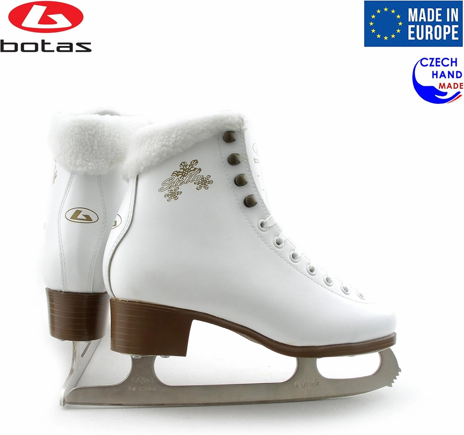 Botas - Models: Stella, Regina, Robin/Figure Ice Skates for Women, Men, Girls, Boys, Kids/Nicole Blades