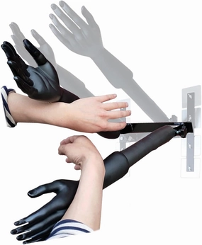 Boxing Training Target - Multifunction Hand Shape Wing Chun Dummy for Martial Arts Spring Pile Device - Portable and Durable