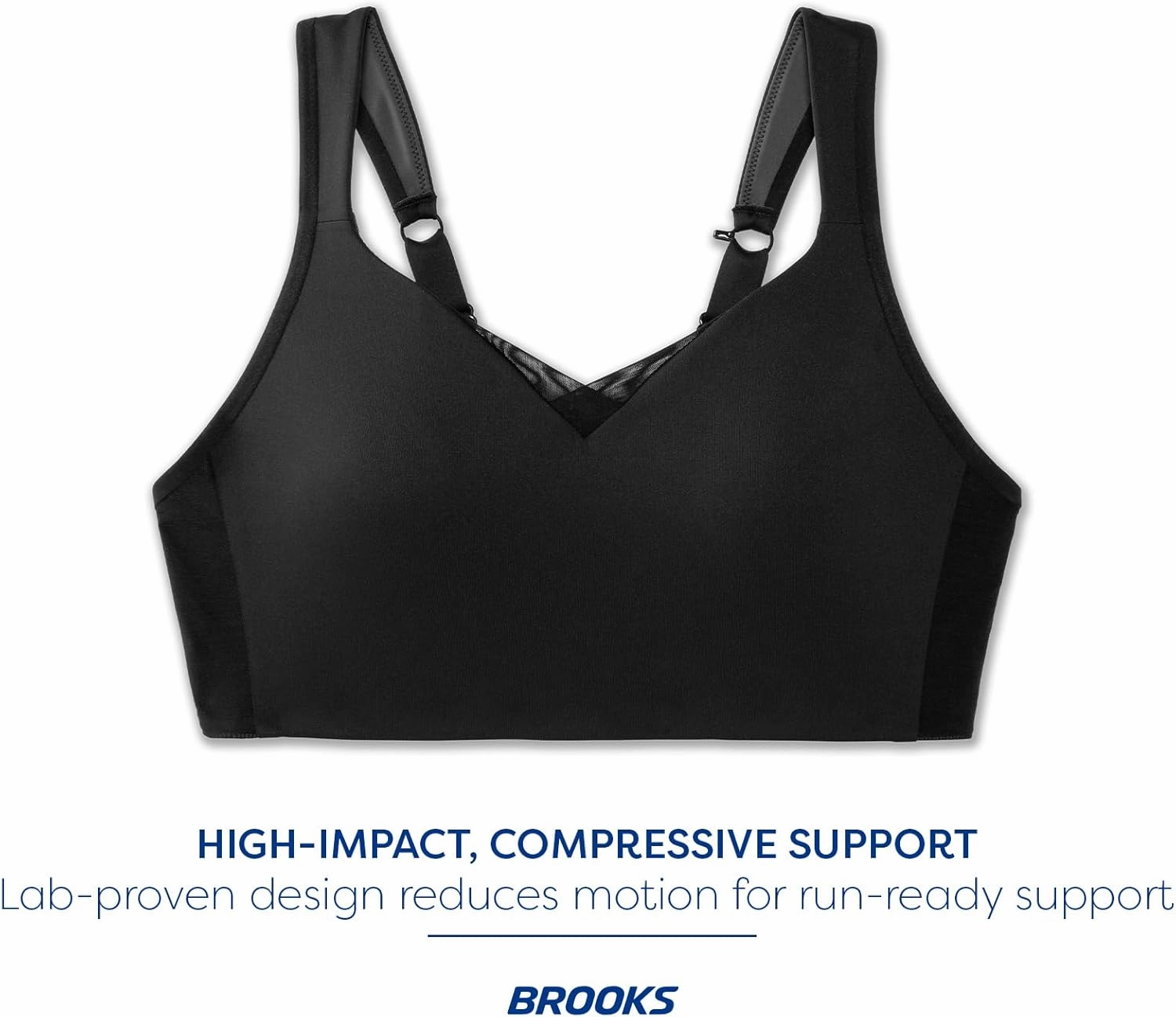 Brooks Women's Convertible Run Bra for High Impact Running, Workouts & Sports with Maximum Support