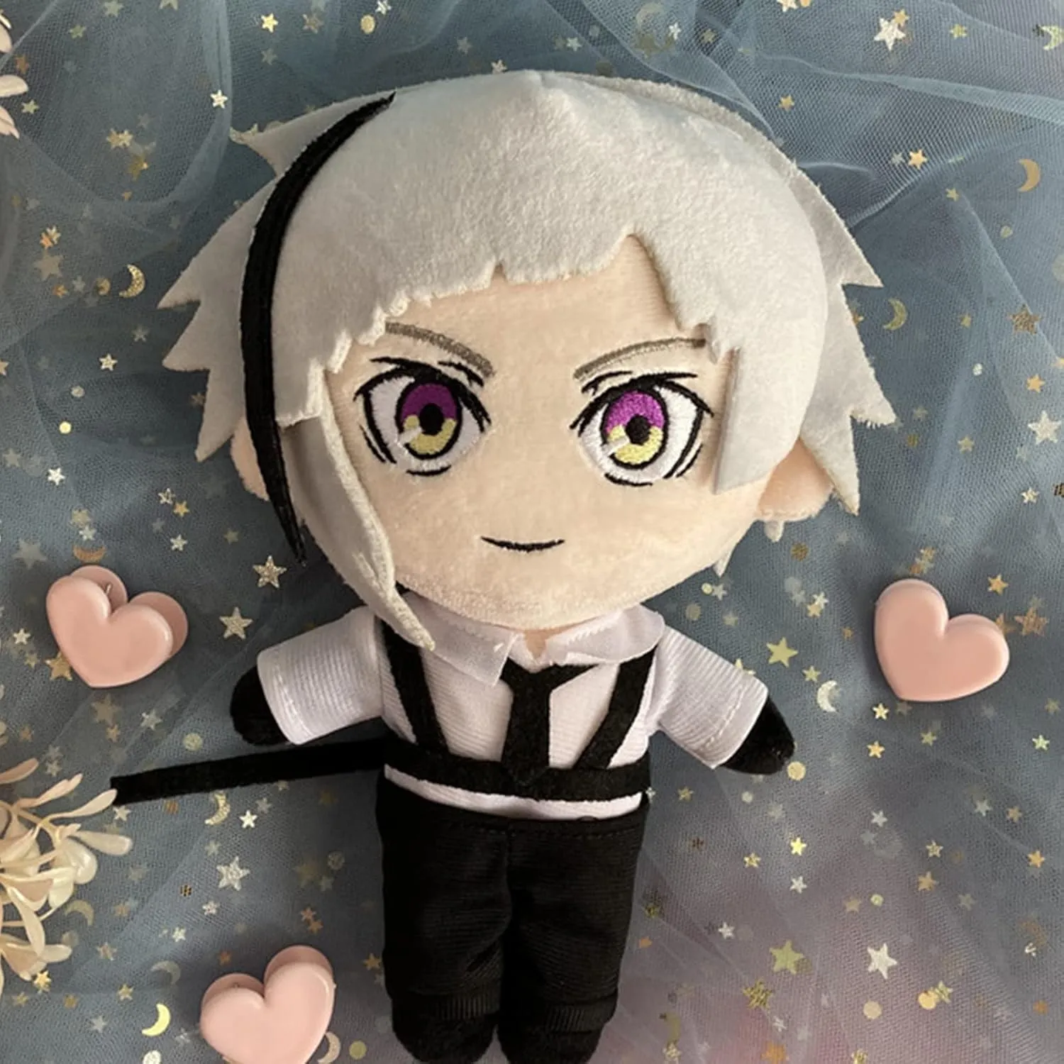 BSD Plush Doll Anime Plush Animal Soft Cartoon Figure Toys Cushions Pillows Gifts 7.8 Inches