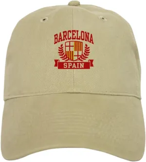 CafePress Barcelona Cap Adjustable Baseball Cap
