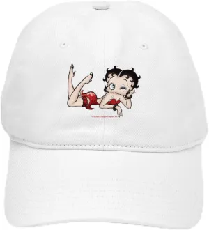 CafePress Betty Boop Red Sequins Adjustable Baseball Cap