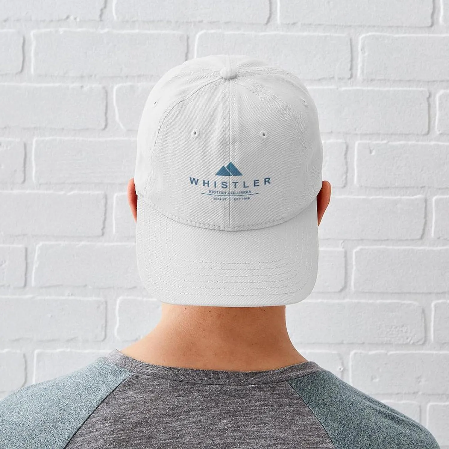 CafePress Jackson Hole Ski Resort Wyoming Adjustable Baseball Cap