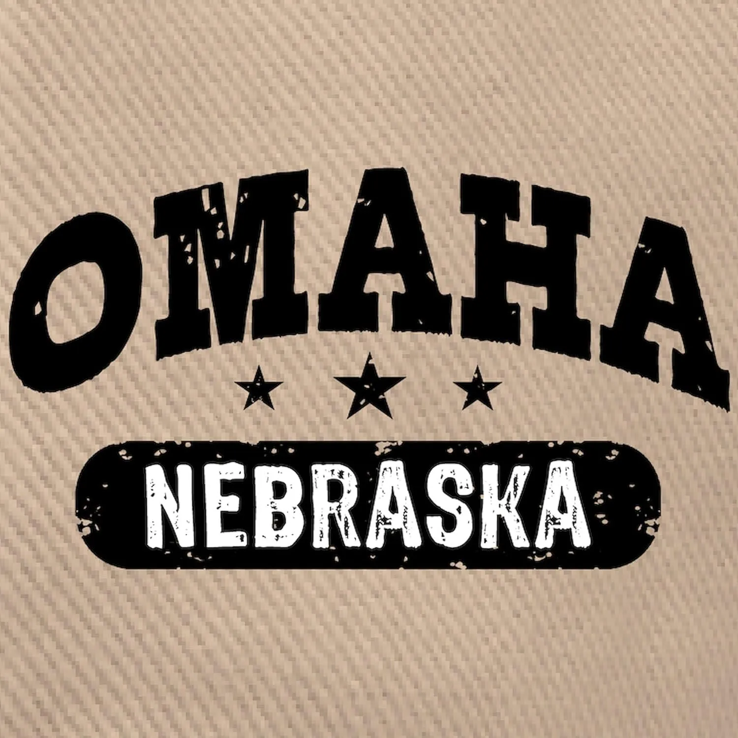CafePress Omaha Nebraska Cap Adjustable Baseball Cap
