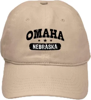 CafePress Omaha Nebraska Cap Adjustable Baseball Cap
