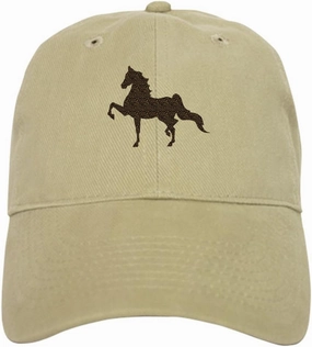 CafePress American Saddlebred Leopard Adjustable Baseball Cap