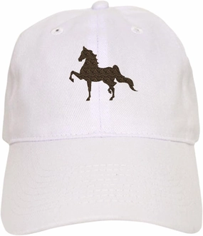 CafePress American Saddlebred Leopard Adjustable Baseball Cap