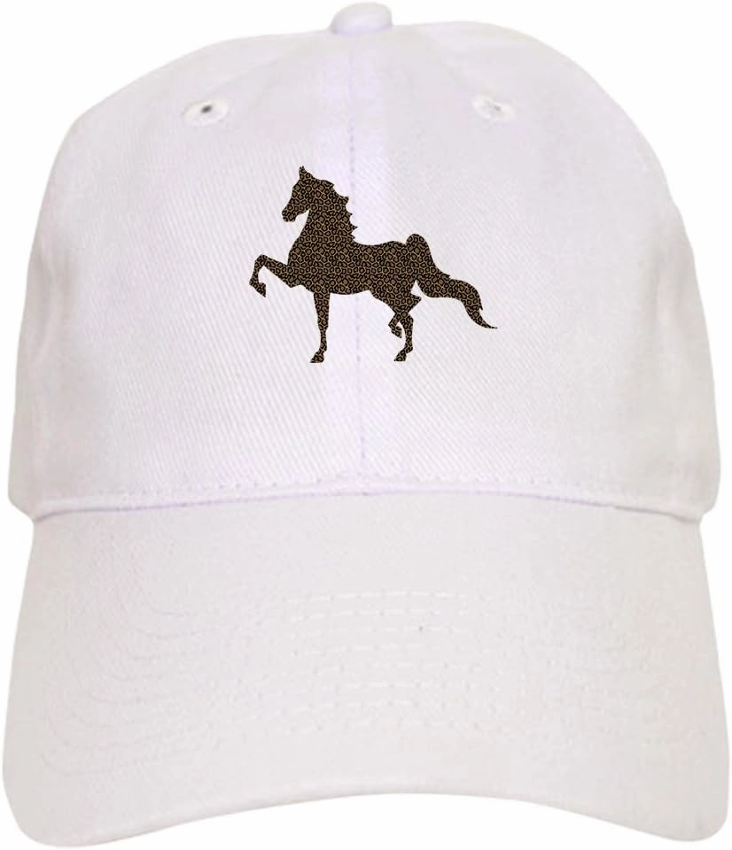 CafePress American Saddlebred Leopard Adjustable Baseball Cap