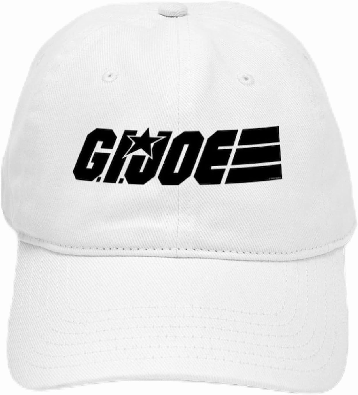 CafePress G.I. Joe Logo Black Adjustable Baseball Cap