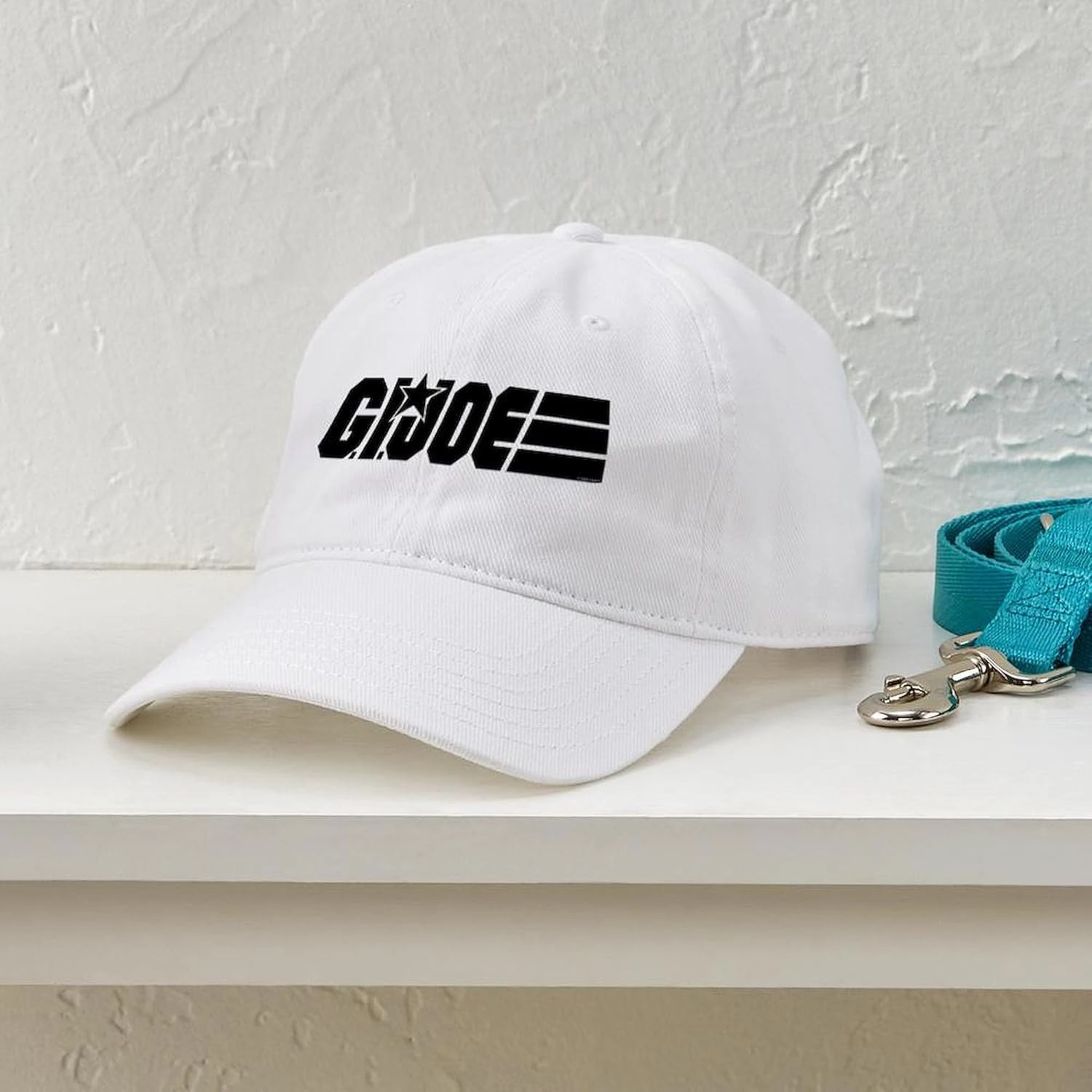 CafePress G.I. Joe Logo Black Adjustable Baseball Cap