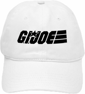 CafePress G.I. Joe Logo Black Adjustable Baseball Cap