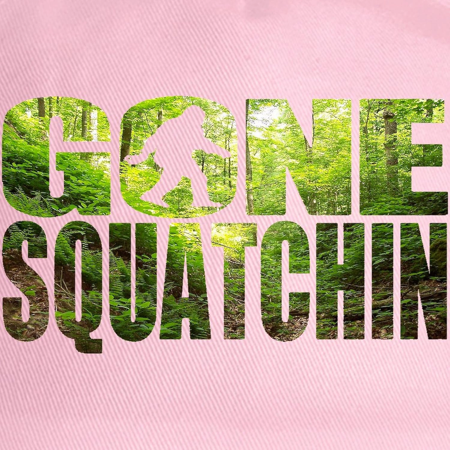 CafePress Gone Squatchin *Special Deep Forest Edition* Cap Adjustable Baseball Cap