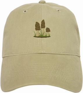 CafePress Morel Mushrooms Adjustable Baseball Cap