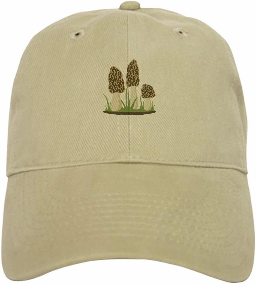 CafePress Morel Mushrooms Adjustable Baseball Cap