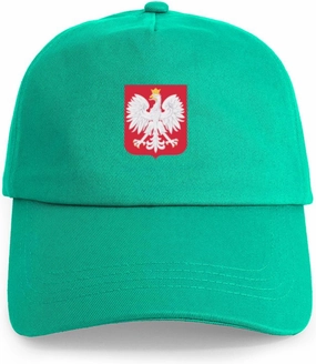 CafePress Polish Eagle Crest Cap Adjustable Baseball Cap