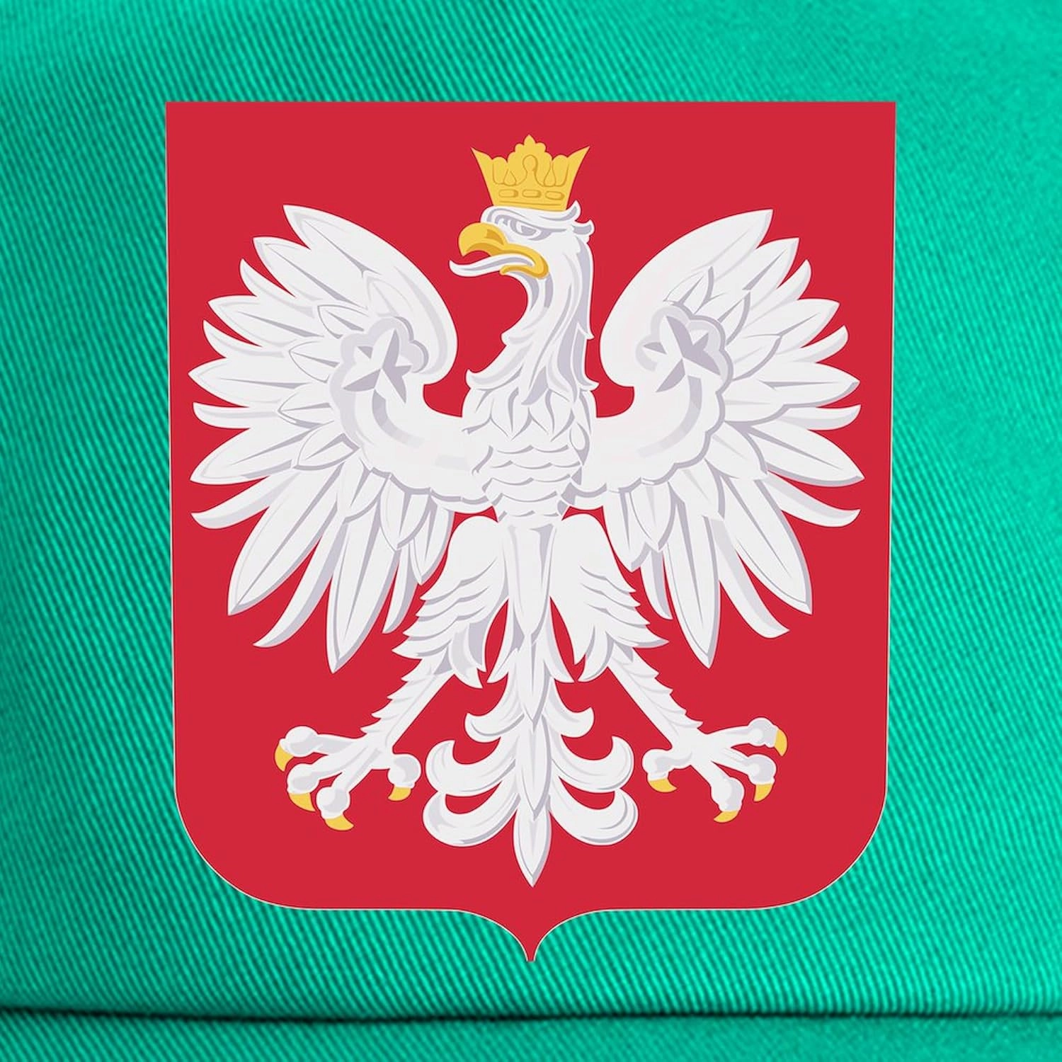 CafePress Polish Eagle Crest Cap Adjustable Baseball Cap