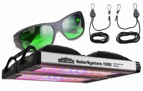 California LightWorks SolarSystem 1100 LED Grow Light w/ Hangers