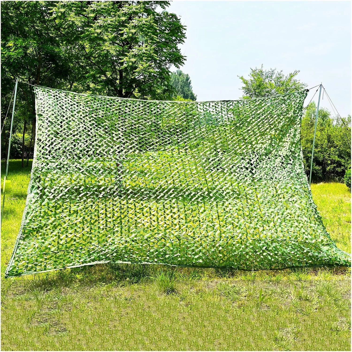 Camo Netting Camouflage Net Military Nets for Hunting Blinds Shooting Camping Sunshade Party Decoration Outdoor Garden Umbrella Table Screen Parasol Mosquito Net Cover 1m 2m 3m (Size : 1m x 3m)
