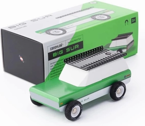 Candylab Toys - Americana Collection - Big Sur Green - Premium Handcrafted Wooden Car Toy
