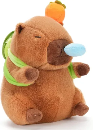 Capybara Plush Toy - Ultra Soft Stuffed Animal, Cute Realistic Design, Safe & Huggable for Kids, Adults, Pet Lovers (12"/30cm)