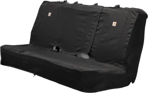 Carhartt Gear C0001435 Universal Bench Seat Cover - One Size - Black