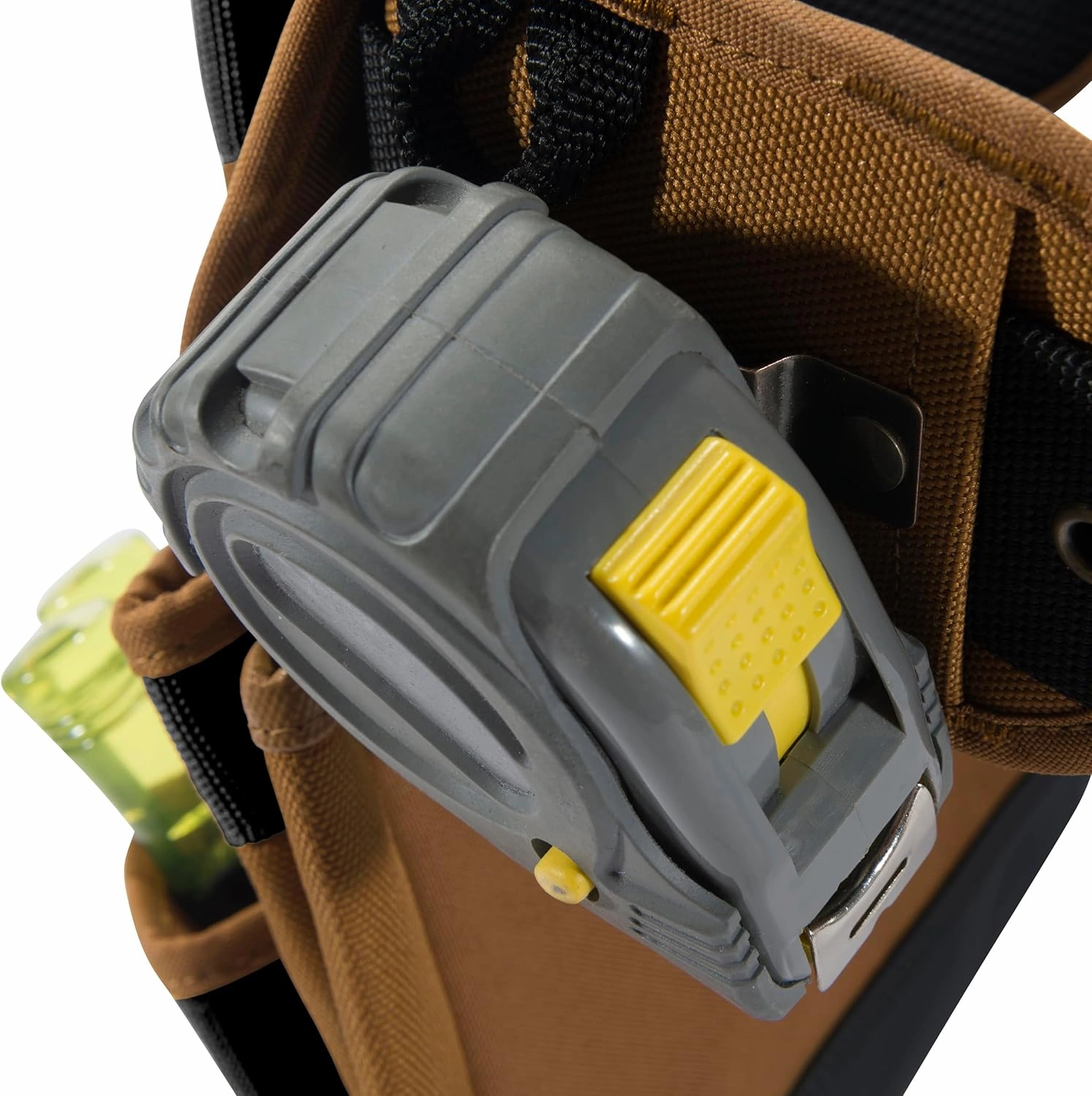 Carhartt Padded Tool Belt, Rugged Tool Belt with Tool & Fastener Storage Pockets, 11 Pocket, Carhartt Brown