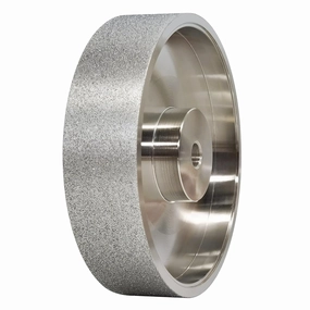 CBN Grinding Wheel, Dia 6" x 1.5" Wide with 1/2" Arbor, Diamond Grinding Wheel for Sharpening High Speed Steel, Grit 80